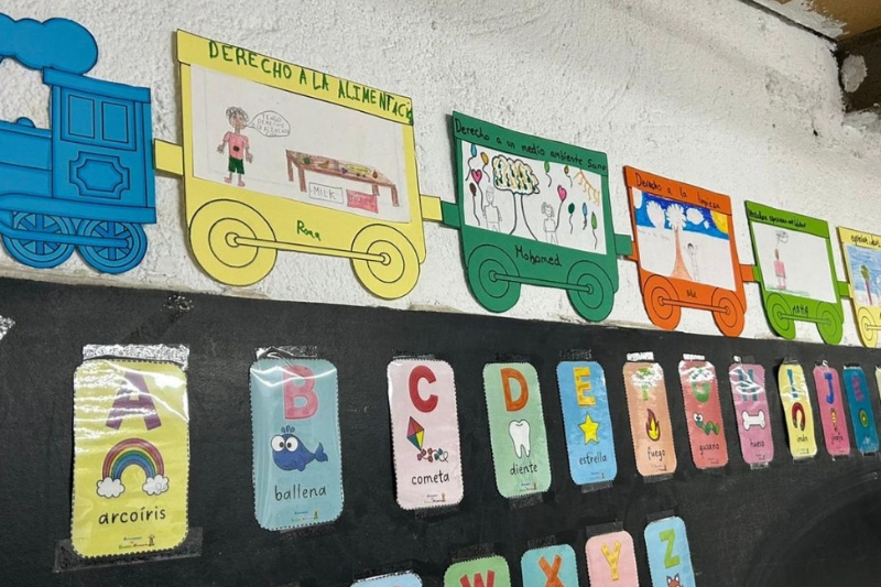 locomotora de los derechos de los niños