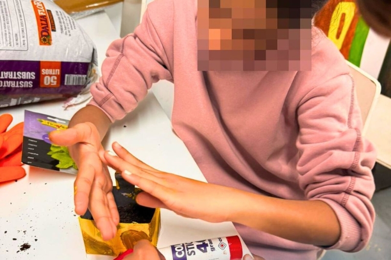 Taller de macetas recicladas